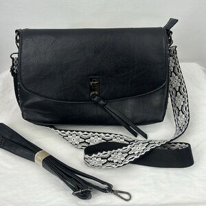Sam & Hadley Black Crossbody Bag